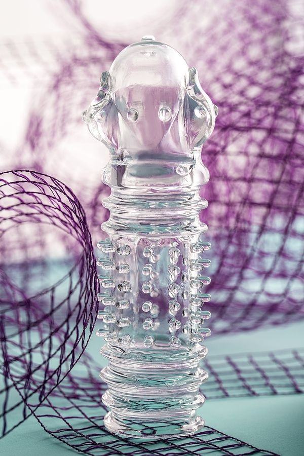 Turn your penis into an incredible source of pleasure with t... A-Toys - Baldi Sleeve 15.3 cm - Clear photo-4