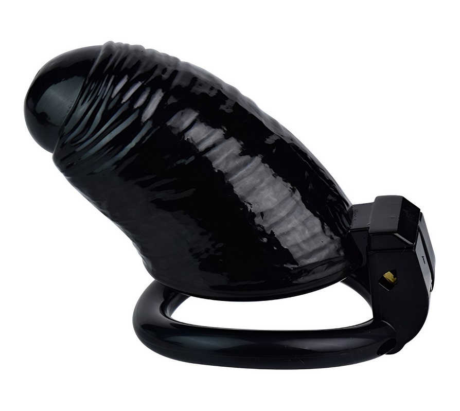 Material: Resin
Total high: 95mm &nbs... FAAK - Dick Resin Chastity Cage M - Black photo-3