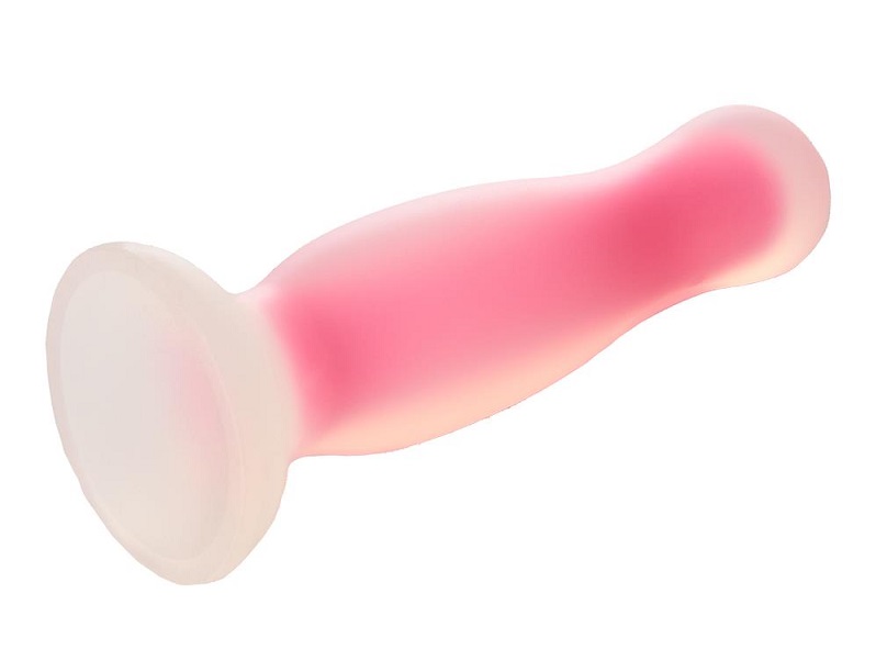 Glow-in-the-dark anal plug from Dream Toys' label Radian... Dreamtoys - Radiant Glow Plug L - Pink photo-4