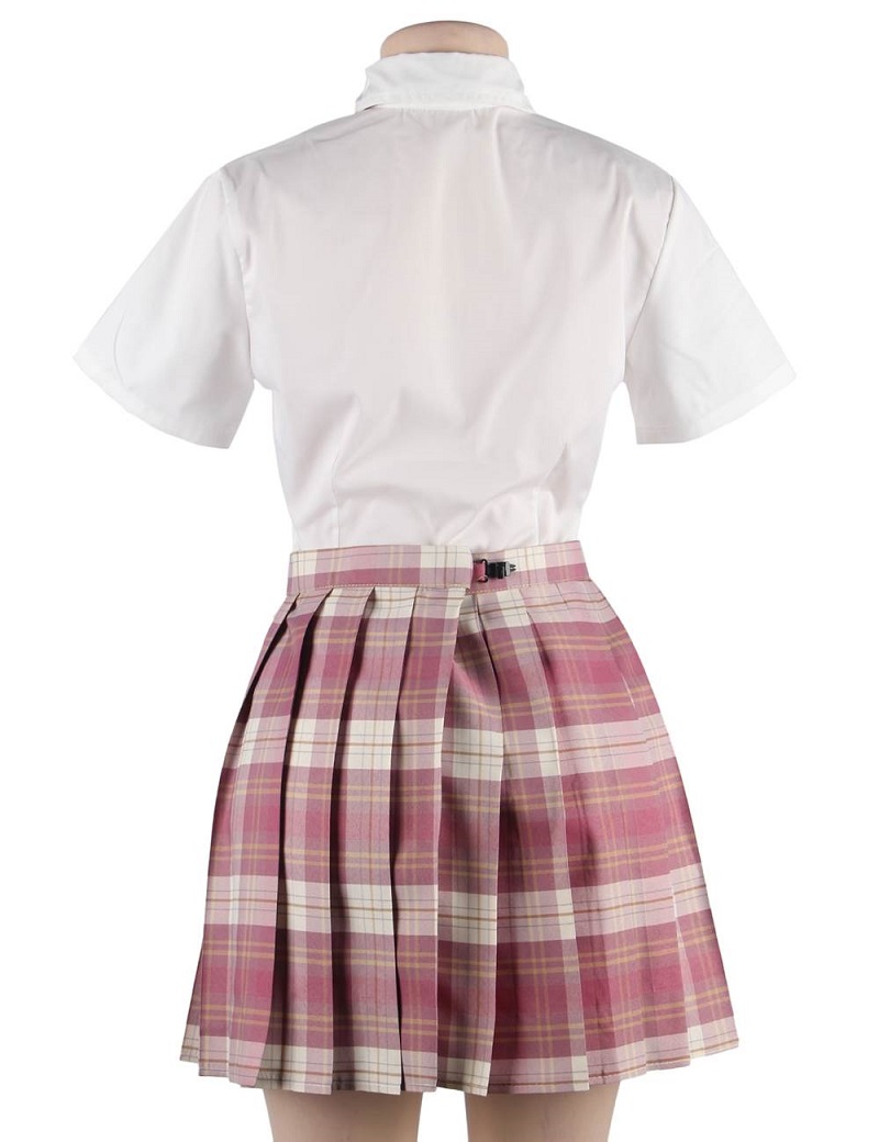 Sweet college style uniform costume with pleated skirt
Mat... Ohyeah - Sweet Student Costume - Pink - S photo-6