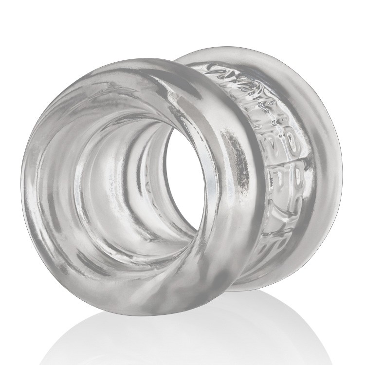SQUEEZE is a thick, blubbery ballstretcher designed to comfo... Oxballs - Squeeze Ball Stretcher - Clear photo-2