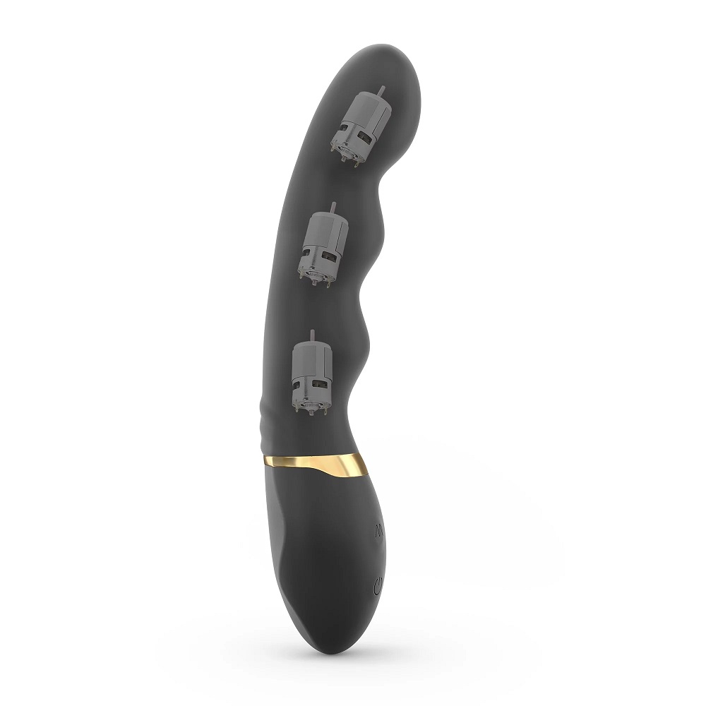 Too Much 2.0 is the new generation of vibrator with 3 powerf... Dorcel - Too Much G-Spot Vibrator - Black photo-3