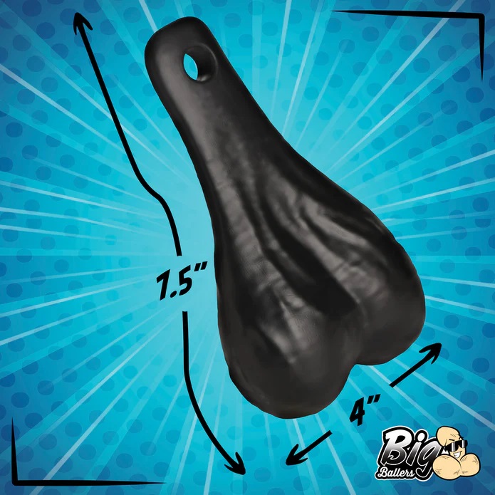 Rev up your sense of humor with Big Truck Nuts! The ultimate... Big Ballers - Truck Nuts - Black photo-6