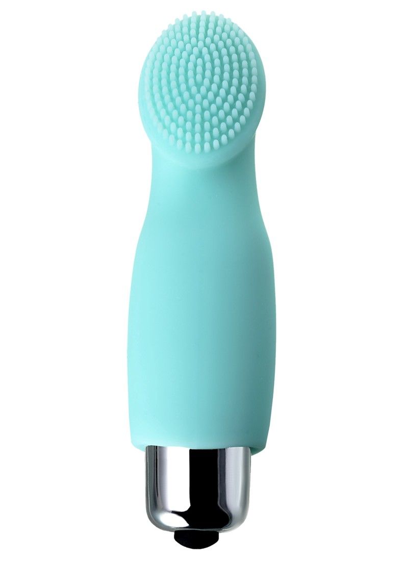 This toy is put on the finger and becomes an extension of th... JOS - Bliss Finger Vibrator - Blue photo-3