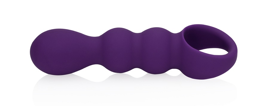 This Teardrop Shaped Anal Vibrator is designed to provide pl... Loveline - Teardrop Anal Vibrator - Purple photo-6
