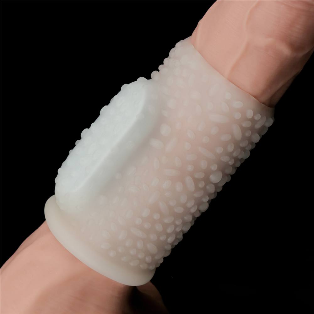 Knights Ring is a great choice for individuals and partners ... Lovetoy - Knights Drip Vibro Ring - White photo-2