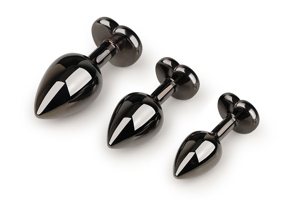 Heart-shaped anal plug with gem
Material: Aluminium alloy
S... MT - Heart Anal Plug M-size - Gunmetal photo-3