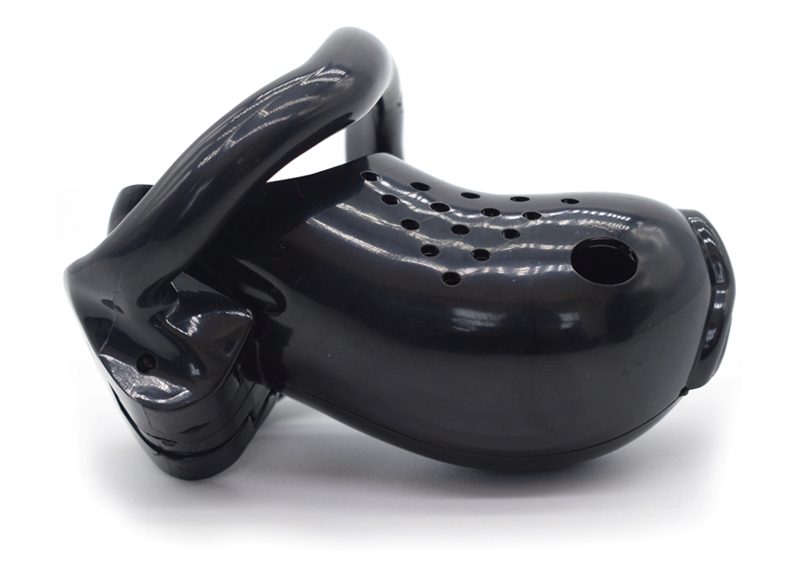 Male chastity device - bird cock cage
Total high: 99mm ... FAAK - Long Bird Chastity Cage - Black photo-5