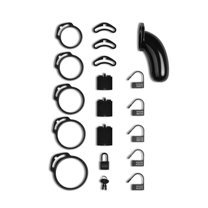 Are you ready for an exciting bondage experience? This Lockd... Lockdown - Chastity Cage L - Black photo-2