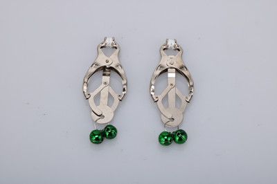 MT - Big Nipple Clamps with Rhinestones photo
