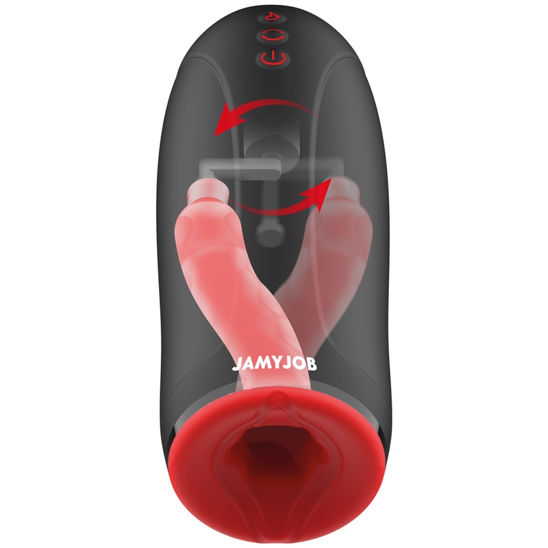 The JAMYJOB SWING-R Male Masturbator is a meticulously desig... Jamyjob - Swing-R Heating Vibro Masturbator photo-3