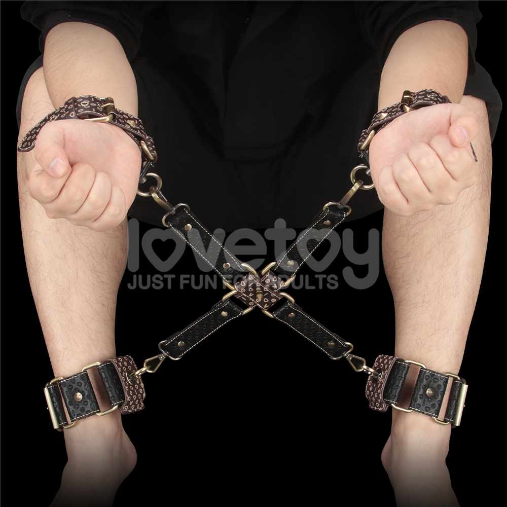 Introducing Rebellion Reign Hogtie Set, a uniquely designed ... Lovetoy - Rebellion Reign Hogtie Set - Black photo-2