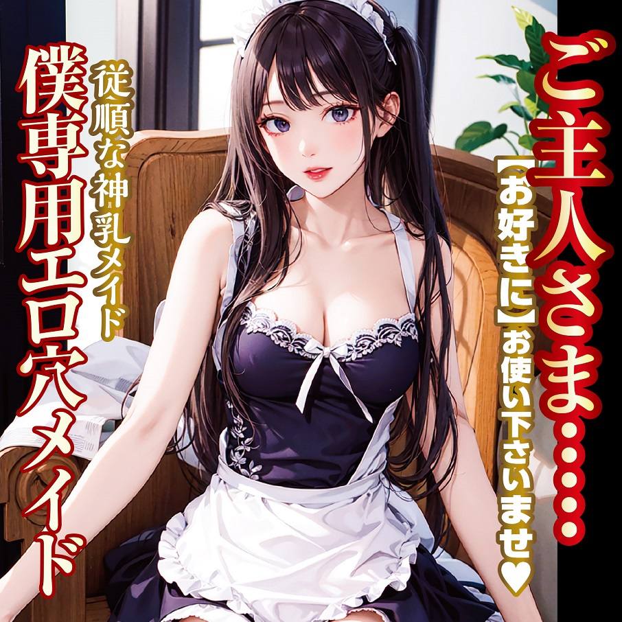 My personal erotic maid with divine breasts is open and wait... NPG - My Exclusive Maid Masturbator photo-9