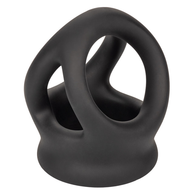 From bashful beginners to erotic experts, the Alpha Liquid S... CEN - Alpha Dual Cage Ring - Black photo-3