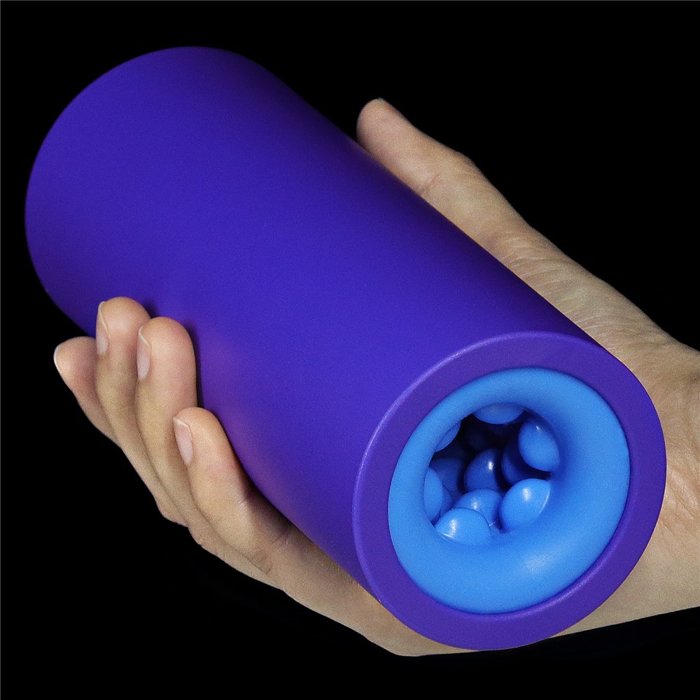 Top quality exquisite Masturbator from LoveToy O-Sensual Ran... Lovetoy - O-Sensual Discreet Blow Job Stroker - Blue photo-2
