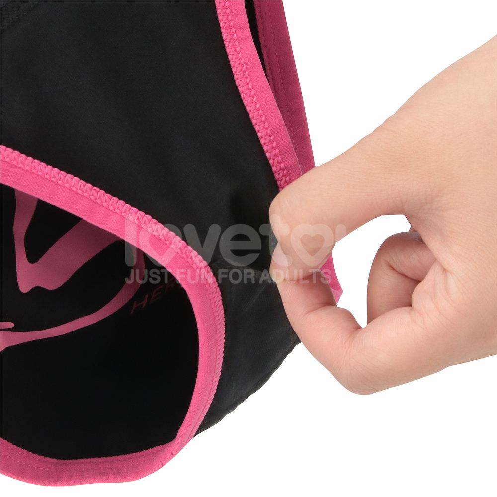 This alluring sexy undies is designed to boost your pleasure... Lovetoy - Slut Vibrating Panties L - Black photo-7