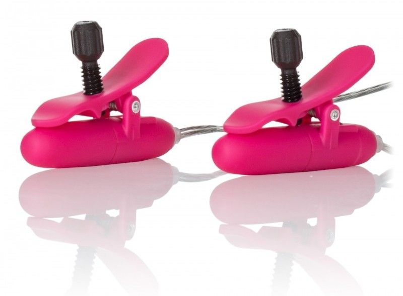 Experience intensely erotic tingles with the Nipple Play Vib... CEN - Vibrating Heated Nipple Teaser - Pink photo-2