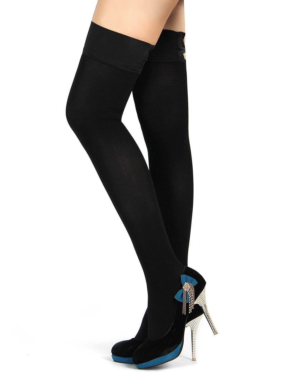 Tie stockings with bow
Material 88&... Ohyeah - Bow Tie Stockings - Black photo-3