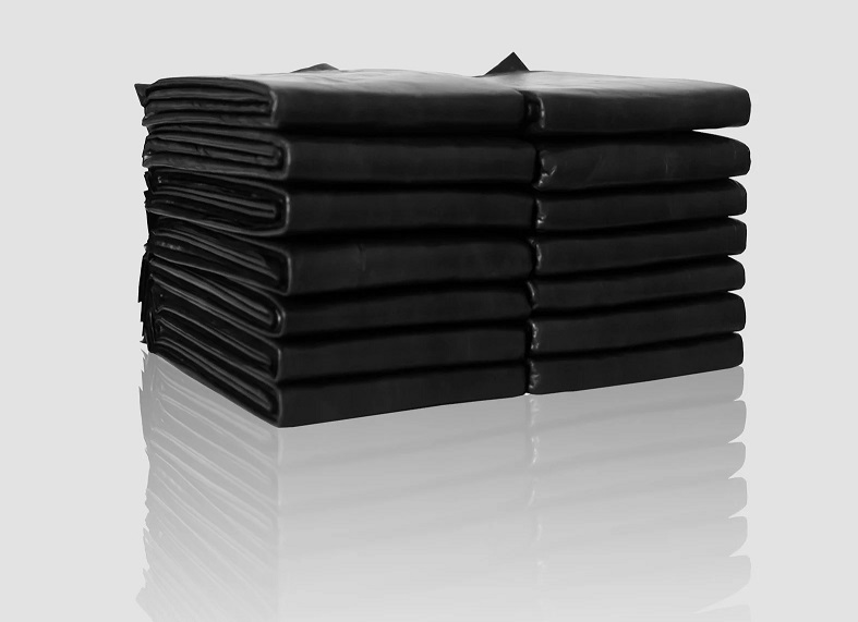 A pack of FETISH PAD contains 15 individual black underpads ... Fetish Pad - Disposable Absorbers - 15's Pack photo-4