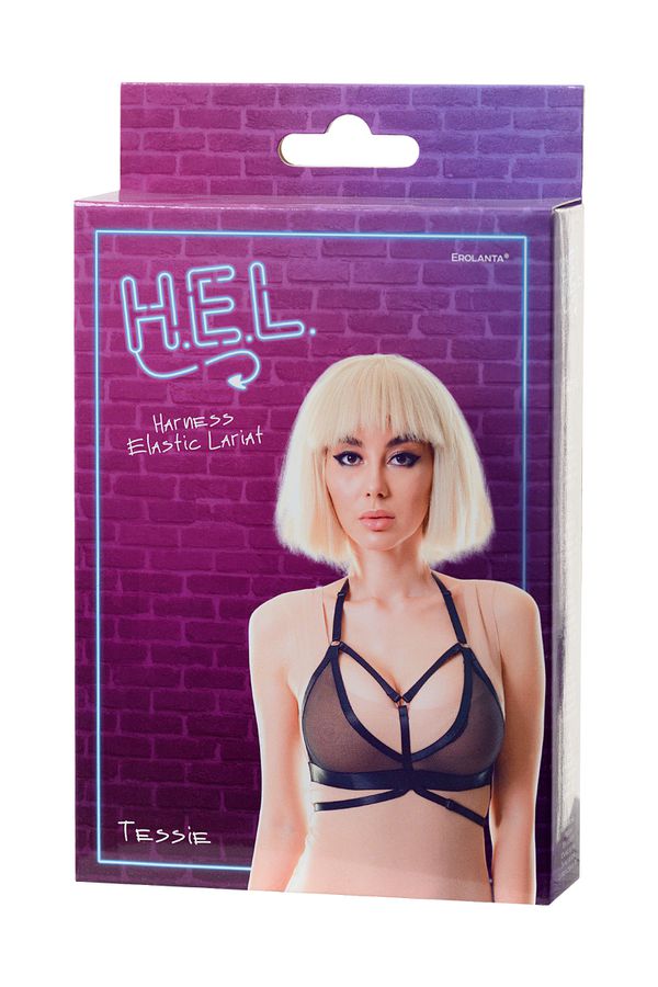 Streps are a unique accessory that can add sexual accents no... H.E.L. - Tessie Harness - Black photo-6