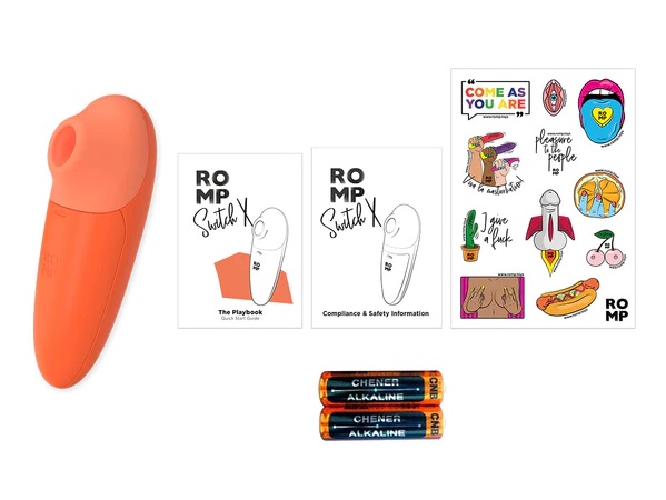Switch X delivers powerful pleasure in a compact clitoral st... Romp - Switch X - Orange photo-9