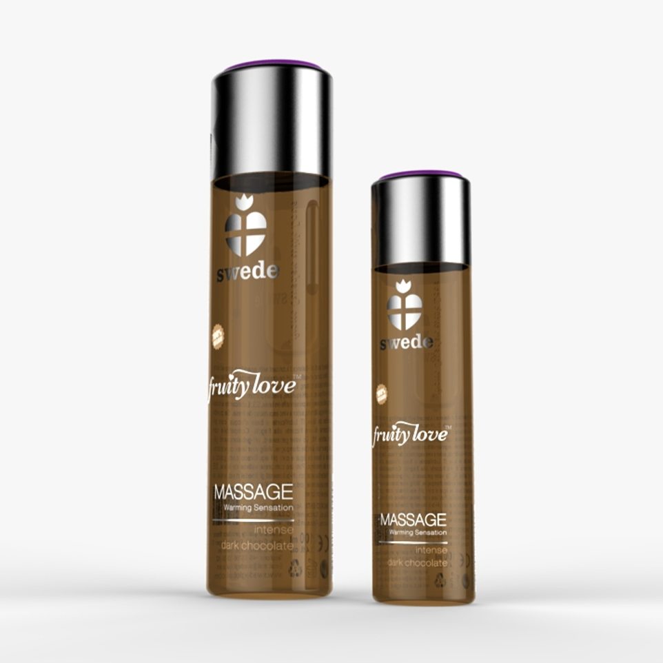 Swede Fruity Love Massage is a series of high quality, flavo... Swede - Warming Massage Lotion Dark Chocolate - 60ml photo-2