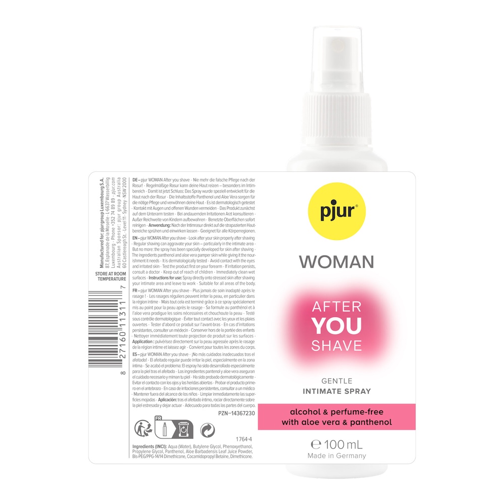 Introduction
pjur WOMAN After you shave spray is a gentle, ... Pjur - Woman After You Shave Spay - 100ml photo-3