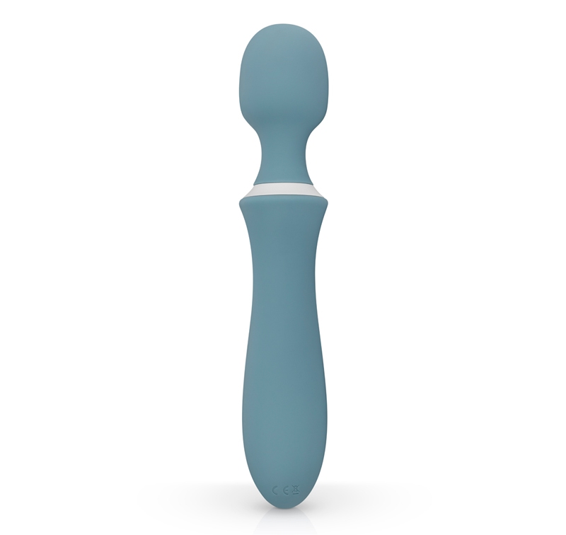 The Orchid is a stylish wand vibrator from the elegant Bloom... Bloom - Orchid Wand Vibrator - Blue photo-4