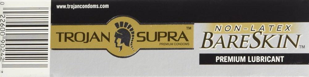 Trojan Bareskin Non-Latex condoms are great if you or your p... Trojan - Supra Non-latex Bareskin Condom 6's Pack photo-3