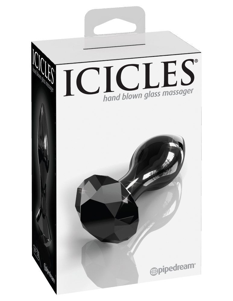 Elegant, upscale, and hand-crafted with amazing attention to... Icicles - Massager No 78 - Black photo-5