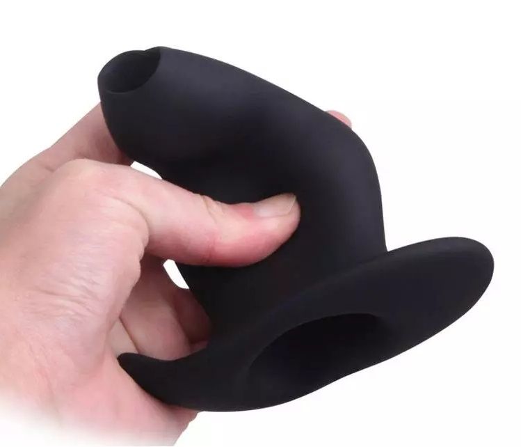 Silicone anal plug hollow
L: 75mm Max Φ: 35mm N.... MT - Hollow Anal Plug S - Black photo-2