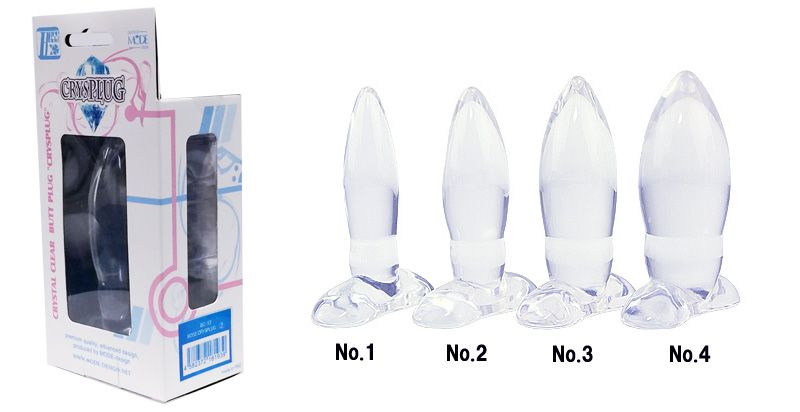 Specially-designed shape lets you insert the plug with very ... Boss - Butt Crysplug 1 photo-3