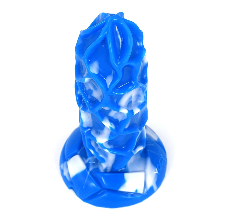 Ancient Mythical Beast -JiOt silicone anal plug, realistic a... FAAK - Mythical Beast JiOt Plug - Blue/White photo-2