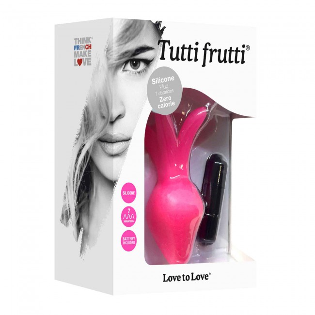Strawberry-shaped for gourmet-lovers!
Dare intense sensation... Love to Love - Tutti Frutti Strawberry Plug - Pink photo-3