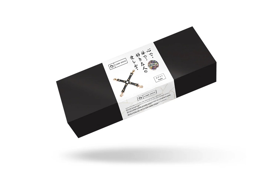 Organosilicon seires designed to add a touch of adventure an... Liebe Seele - Organosilicon Hogtie - Black photo-3