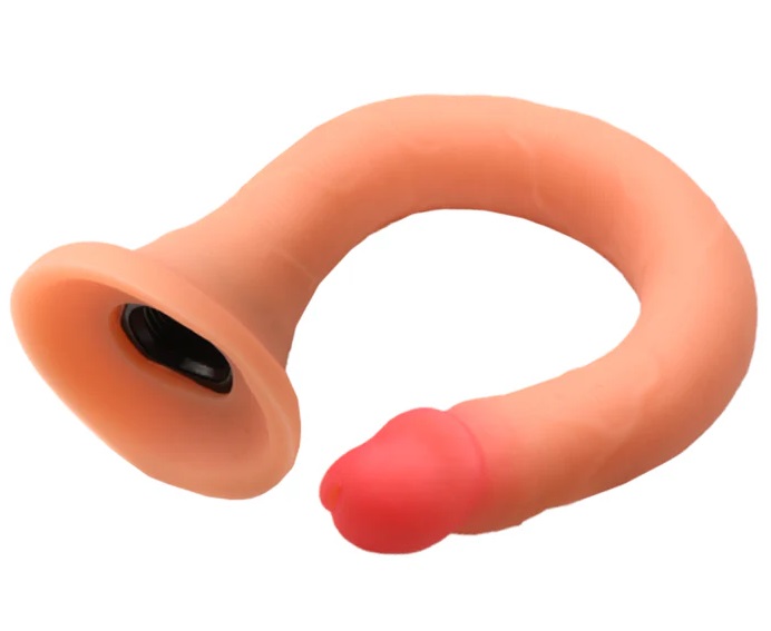 Discover a whole new dimension of personal care with our Sli... Hosed - 12" Slim Enema Dildo - Flesh photo-5