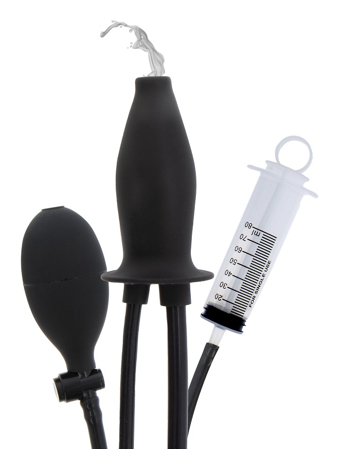 Extreme by Hidden Desire offers a unique collection of infla... Hidden Desire - Extreme Inflatable Lubricate Plug - Black photo-2