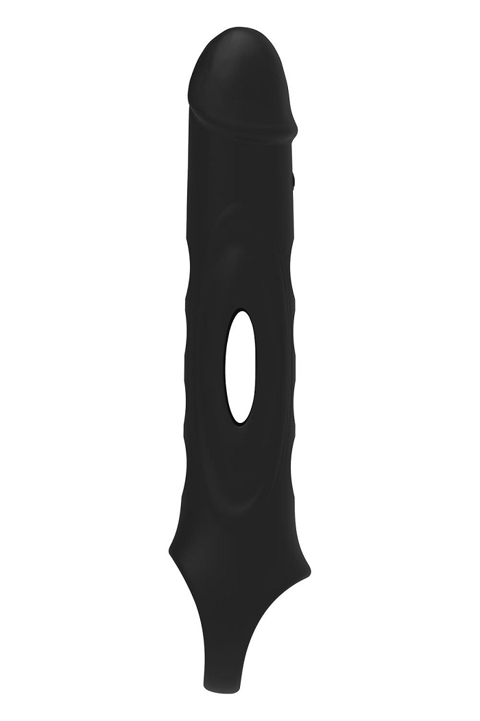 Ramrod’s Vibrating Extender provides extra length and extra ... Dreamtoys - Ramrod Vibro Extender - Black photo-4