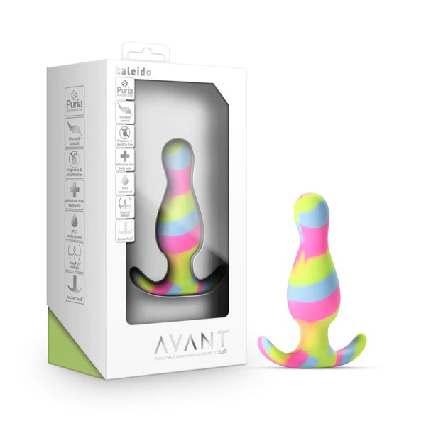 Modern, stylish, and beautiful - meet Avant Kaleido. Kaleido... Avant - Kaleido Anal Plug - Lime photo-10