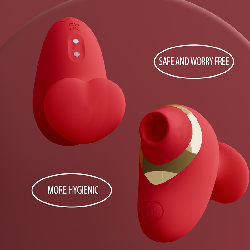 This is a cost-effective finger sucker with 10 frequencies o... Secwell - Heart Sucking Stimulator - Red photo-4