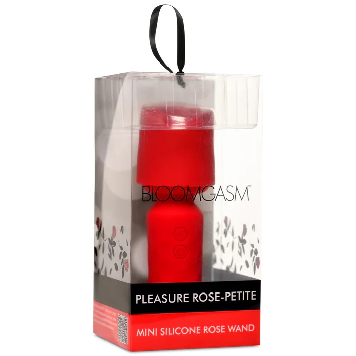 Buzz your way to bliss with this petit rose wand! So small i... Bloomgasm - Pleasure Rose Petite Wand - Red photo-10