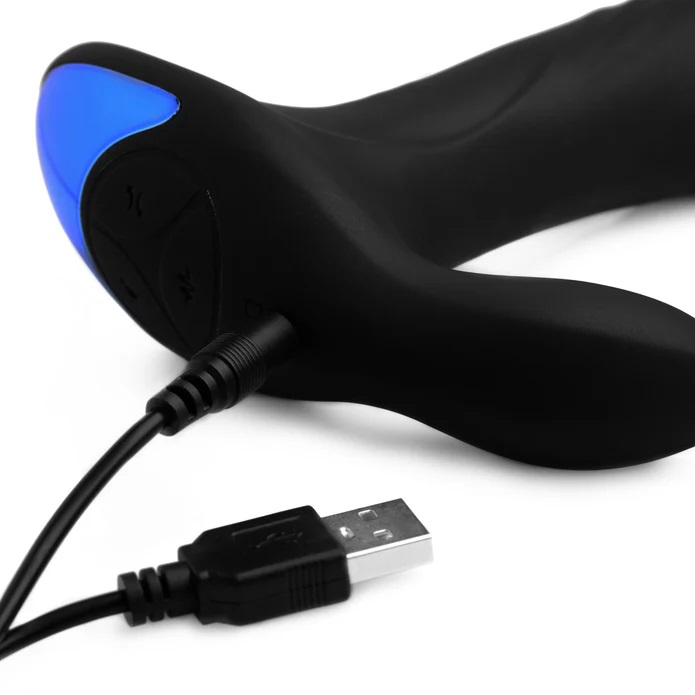 Treat your tush to a trifecta of tantalizing temptation. The... Alpha-Pro - 17X P-Trigasm Prostate Stimulator photo-9