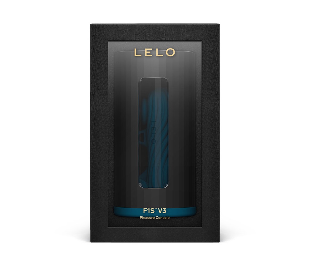F1S V3 is an app-connected male masturbator updated with adv... Lelo - F1S V3 APP Sonic Pulse Masturbator - Teal photo-9