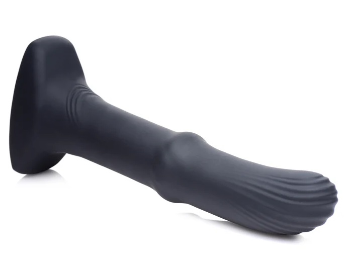Featuring patented Sliding Ring Technology, this exclusive T... Thunderplugs - Slider Vibro Plug - Black photo-3
