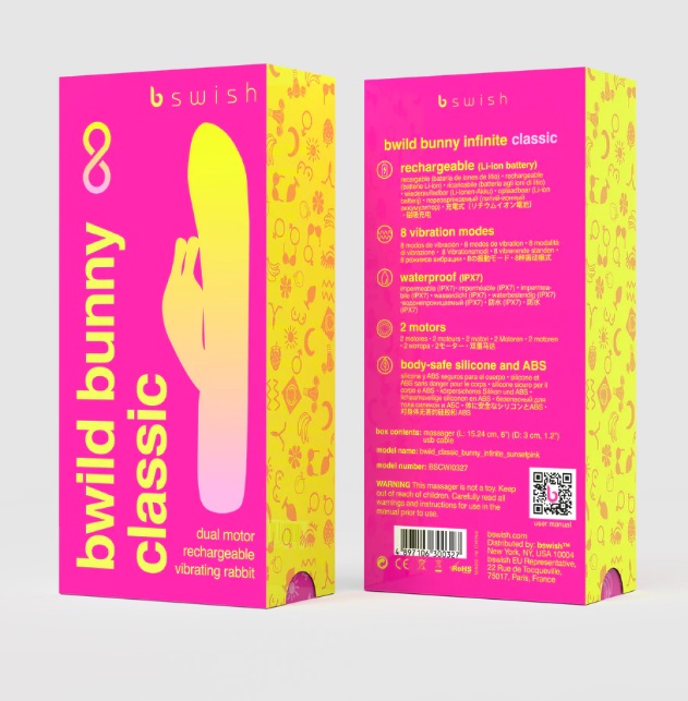 Bready, bwild, byou…
Meet the ‘og’ of pleasure, bwild bunn... B Swish - Infinite Bwild Rabbit Vibrator - Sunset Pink photo-9