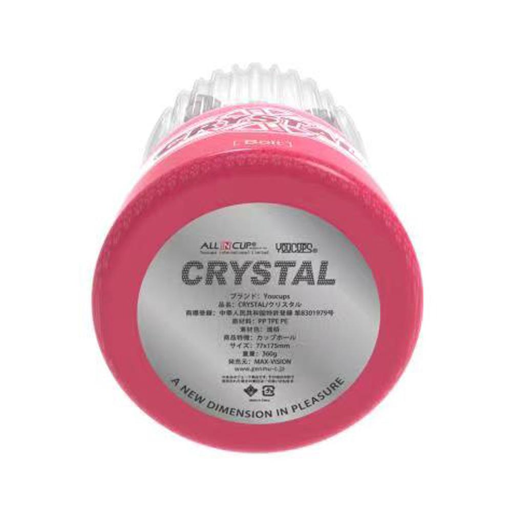 Super pleasurable feeling of being narrowed down.
Super hard... Crystal - Bolt Masturbator - Pink photo-7