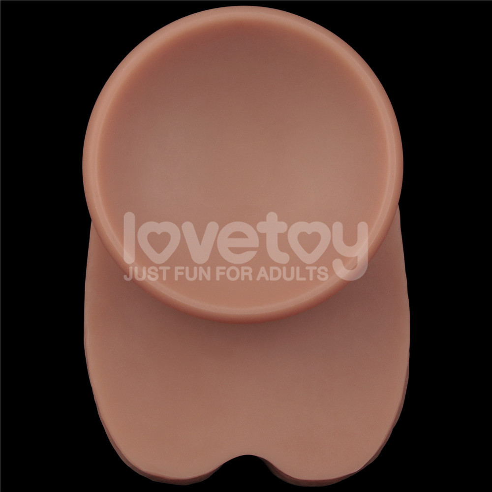 Built to deliver the most lifelike satisfaction, Love Toy Du... Lovetoy - 16" Dual Layered King Sized Cock - Flesh photo-16