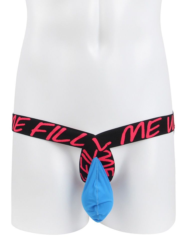 Sexy men thong underwear with jock strap back
Material ... Ohyeah - Tiny Jockstrap - Blue - XL photo-6