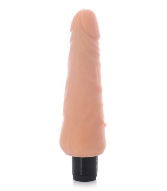 A Multi-speed ultrarealistic vibrator.
Easy to adjust... A-Toys - Multi-Speed Vibro Dildo 19.2cm - Flesh photo-2