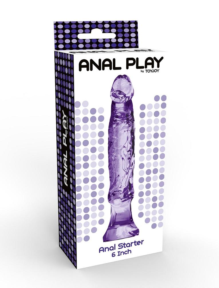 The Anal Starter 6 Inch from TOYJOY's Anal Play collecti... ToyJoy - Anal Starter 6" Dildo - Purple photo-4